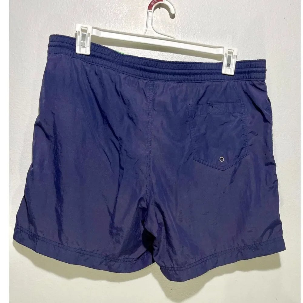 Polo by Ralph Lauren short summer swimwear beach trunk blue men L